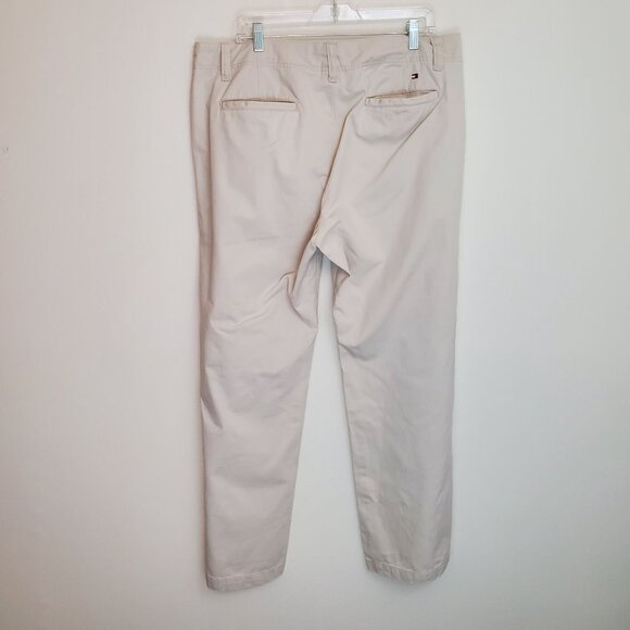 Tommy Hilfiger casual high rise khaki pants - Picture 5 of 8